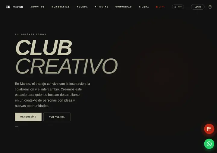 Manso Club — Apps de evento: barra, entradas y finanzas en vivo